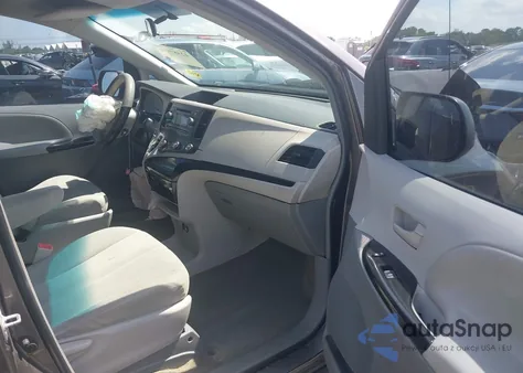 2012 Toyota Sienna Base V6 7 Passenger from USA, damaged, VIN 5TDZK3DC7CS211561